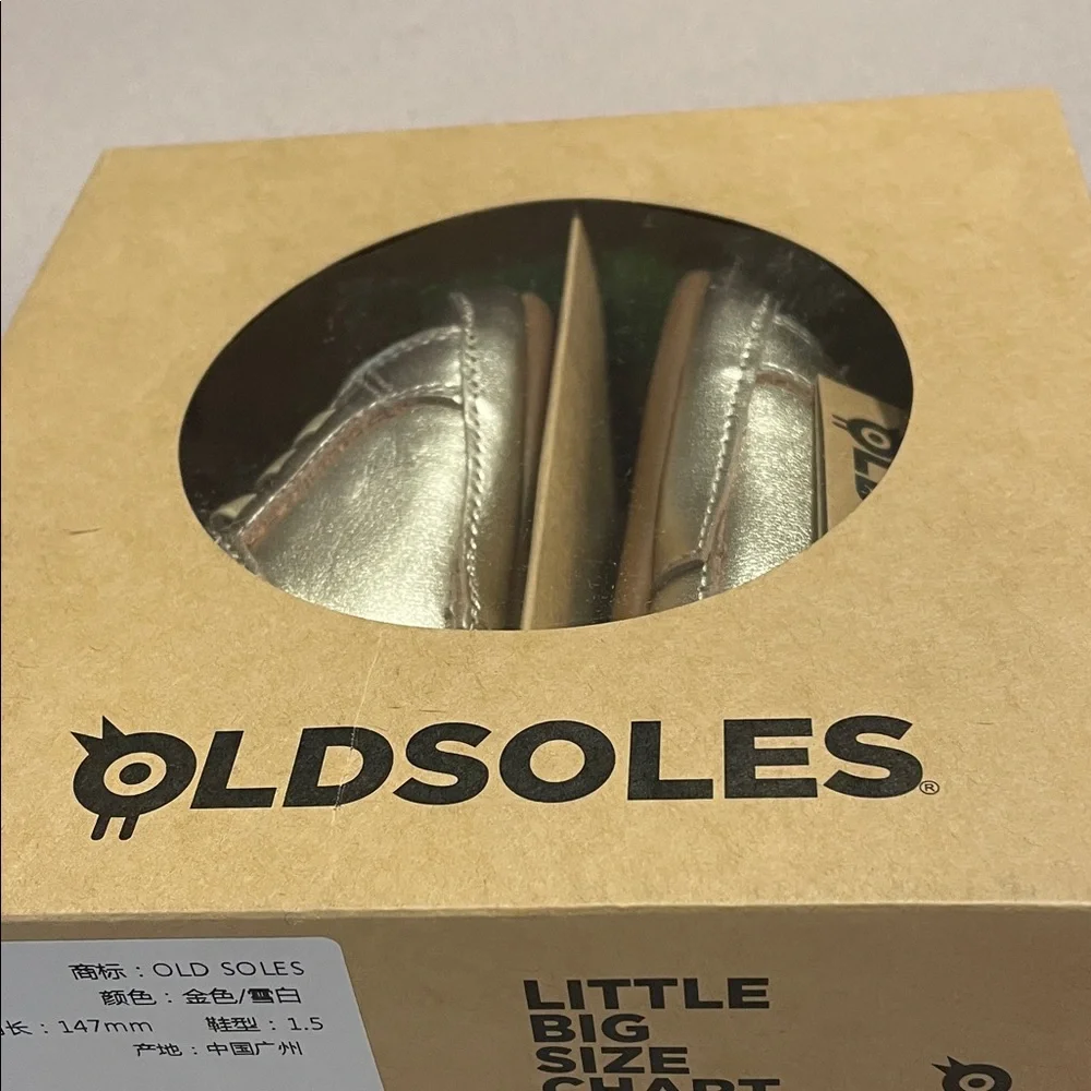 Old Soles Leather Baby Walker Shoes - High Splash  New with Tags Size US 7
